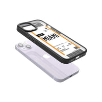 Personalised Miami Boarding Pass