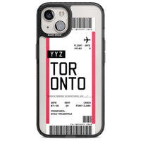 Personalised Toronto Boarding Pass