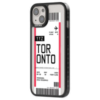 Personalised Toronto Boarding Pass