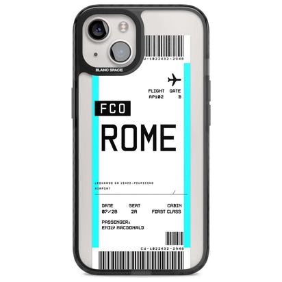 Personalised Rome Boarding Pass