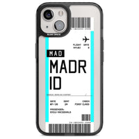 Personalised Madrid Boarding Pass
