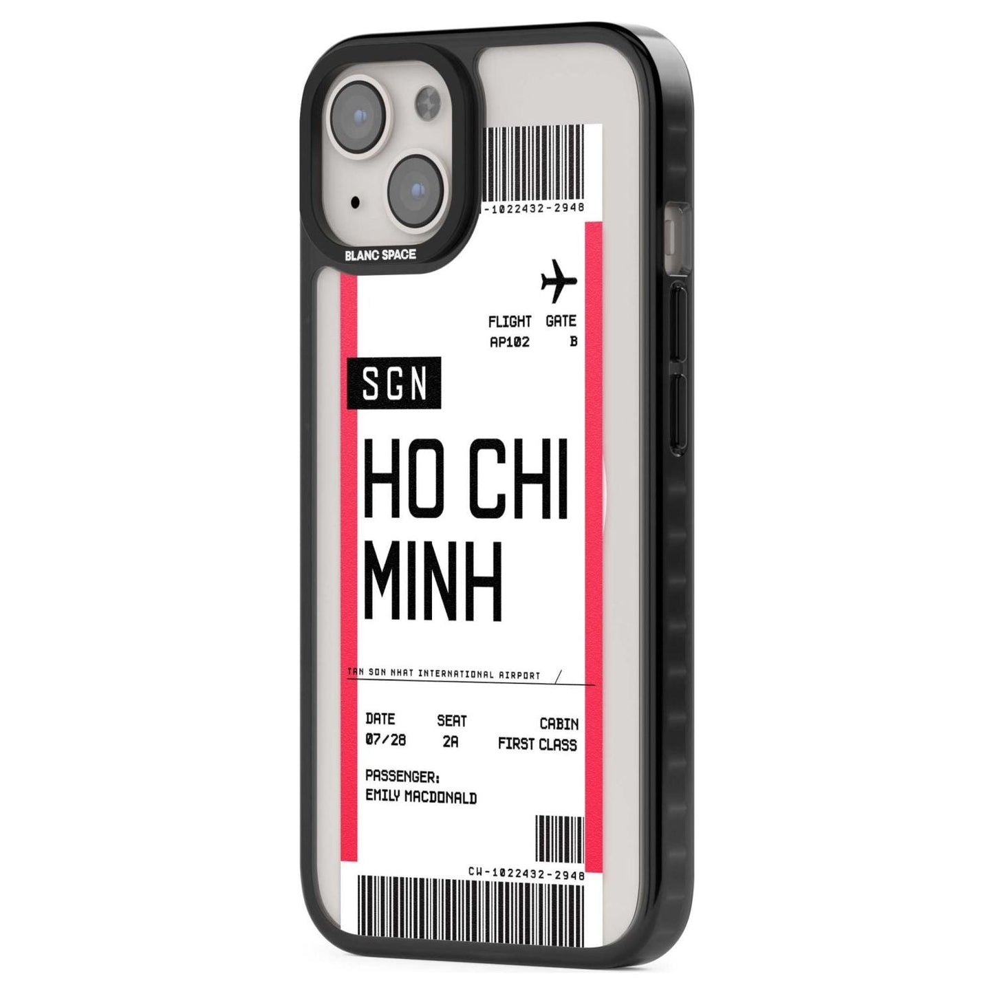 Personalised Ho Chi Minh Boarding Pass