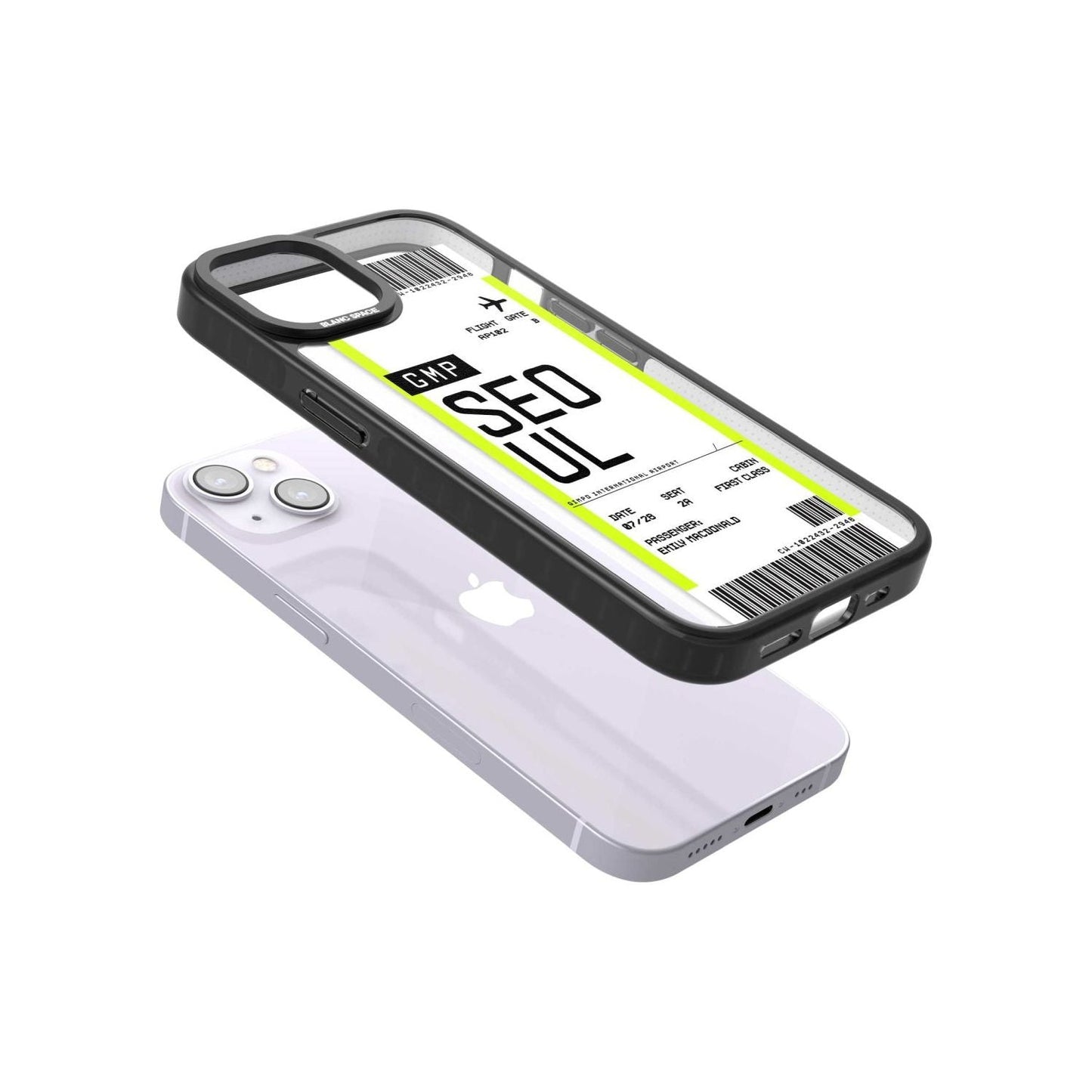 Personalised Seoul Boarding Pass