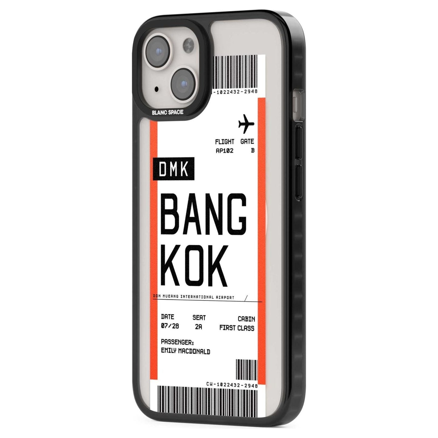 Personalised Bangkok Boarding Pass