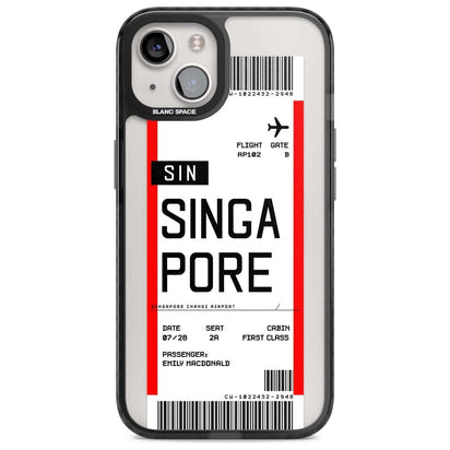 Personalised Singapore Boarding Pass