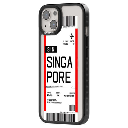 Personalised Singapore Boarding Pass
