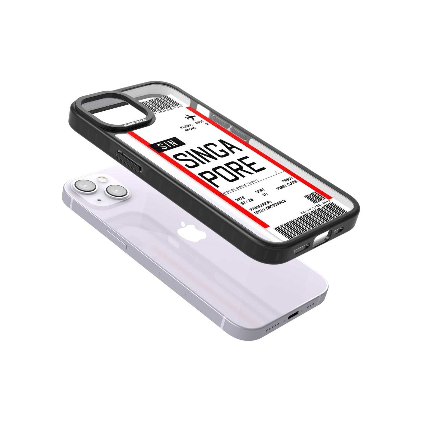 Personalised Singapore Boarding Pass