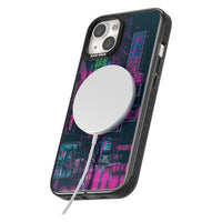 Bande nocturne au néon