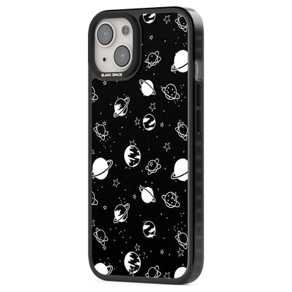 White Planets On Black