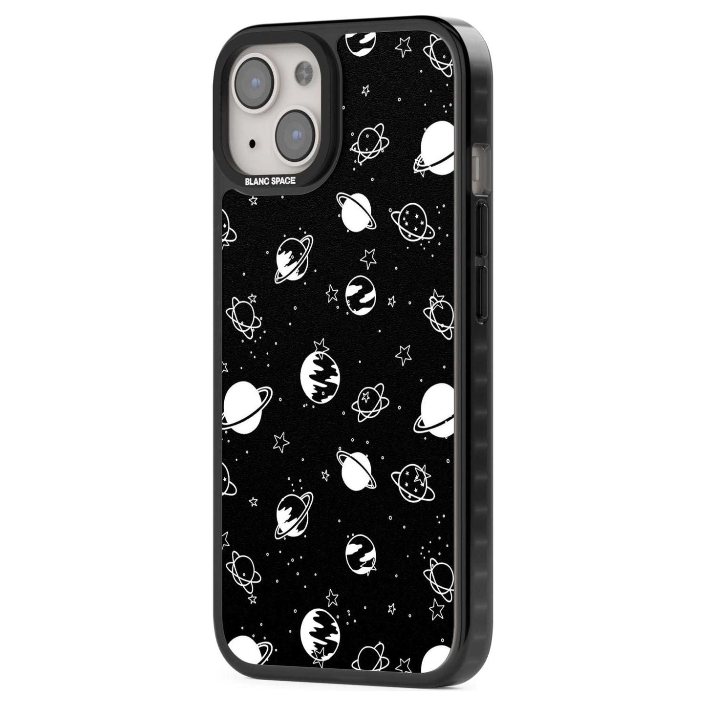 White Planets On Black