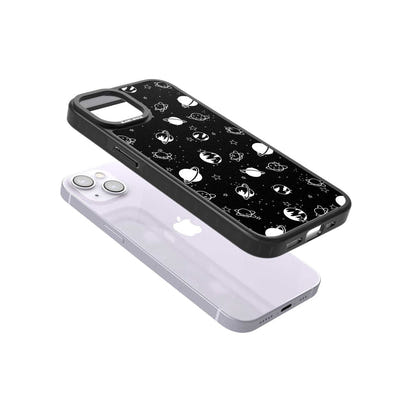 White Planets On Black