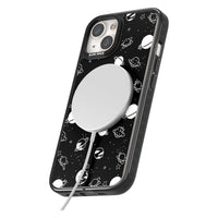 White Planets On Black