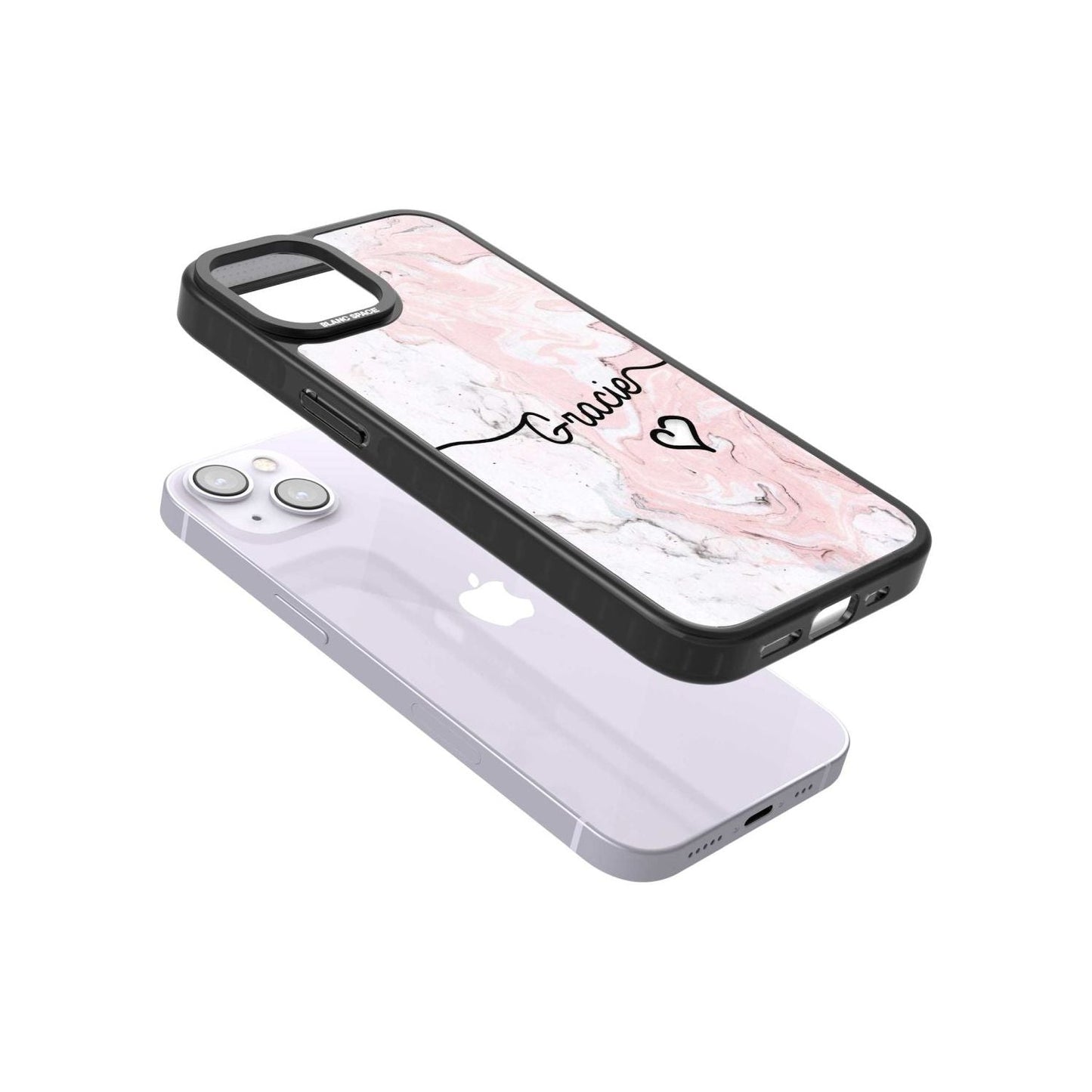 Personalised Pink Marble