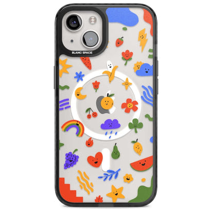 Quirky Cute Icon Pattern