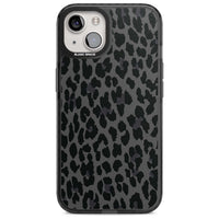 Dark Leopard Print