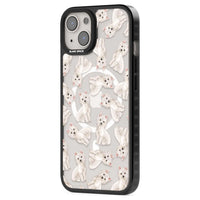 Motif de chien Westie