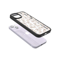 Motif de chien Westie