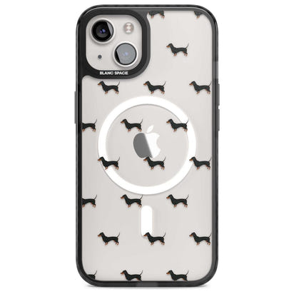 Dachshund Pattern Clear