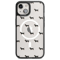 Dachshund Pattern Clear