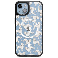 Pudel-Aquarellmuster