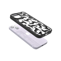 German Shepherd Pattern Black