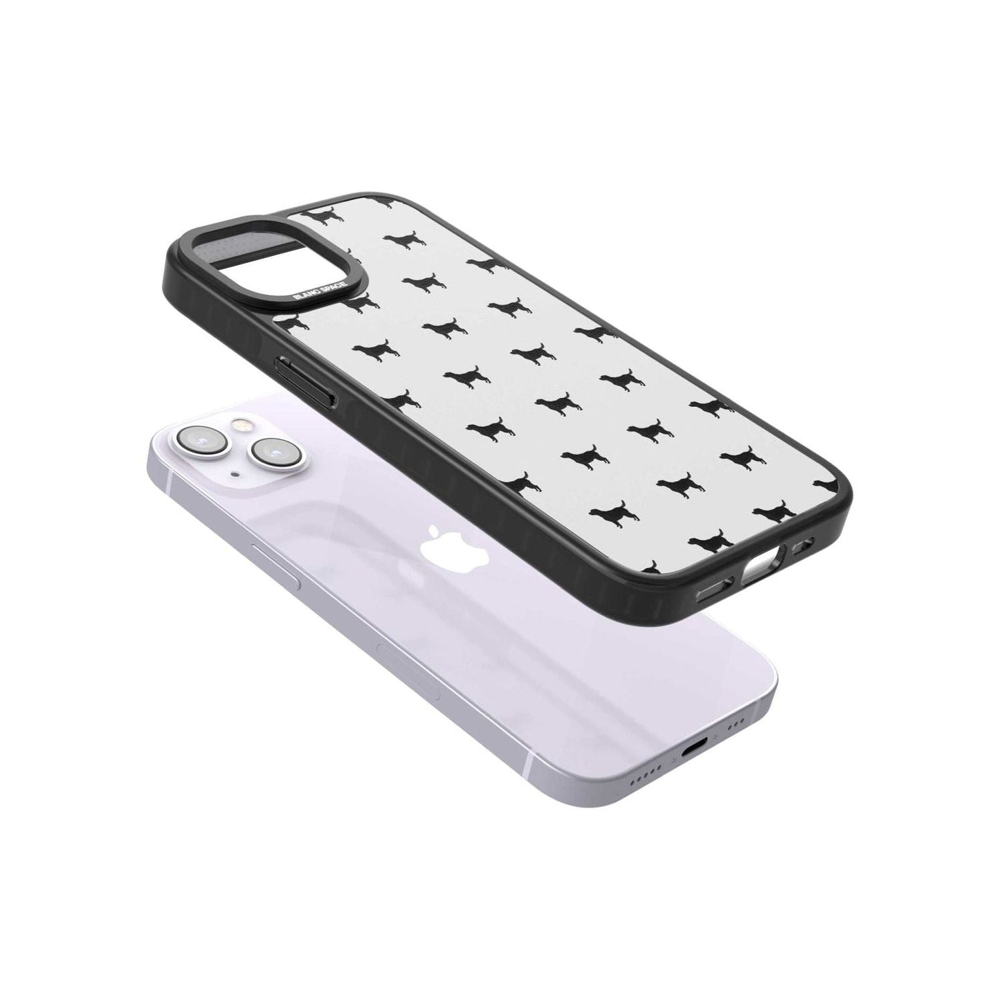 Black Labrador Spot Pattern