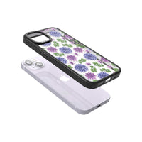 Purple Dahlias Floral