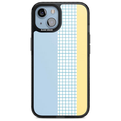 Abstract Grid Blue & Yellow
