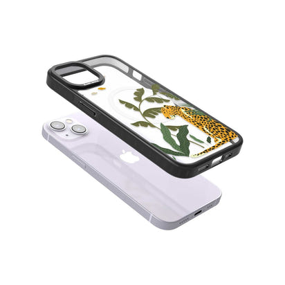 Grand motif de chat de la jungle