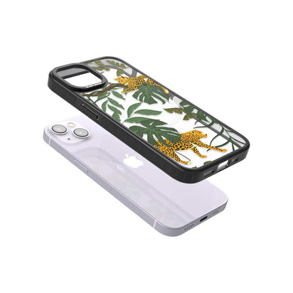 Motif chat de la jungle