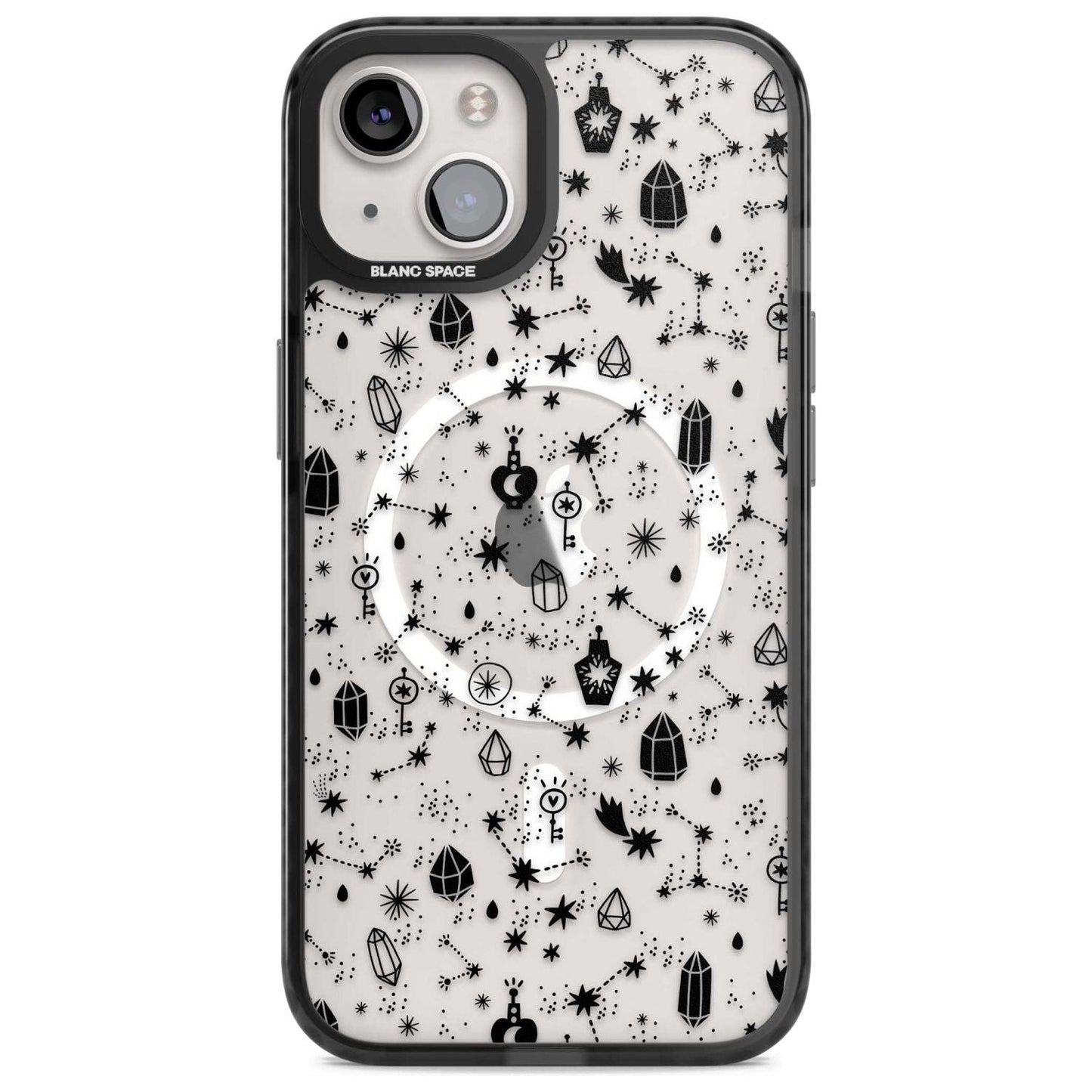 Black Cosmic Crystal