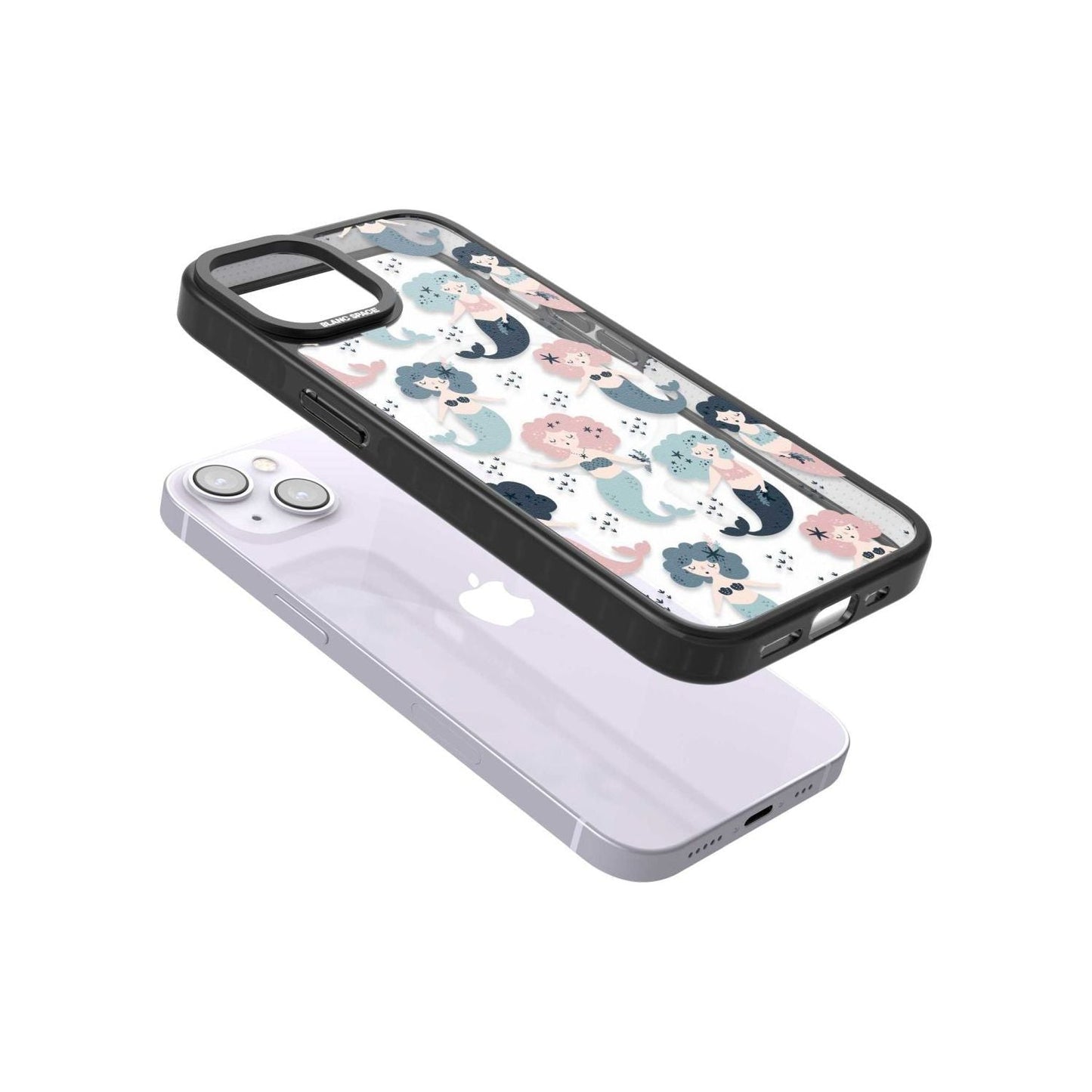 Pastellfarbene Meerjungfrauen