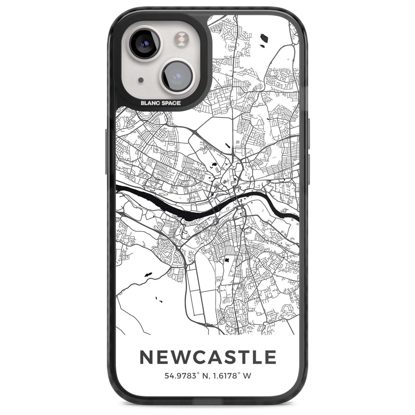Stadtplan von Newcastle