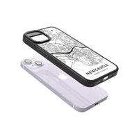 Stadtplan von Newcastle