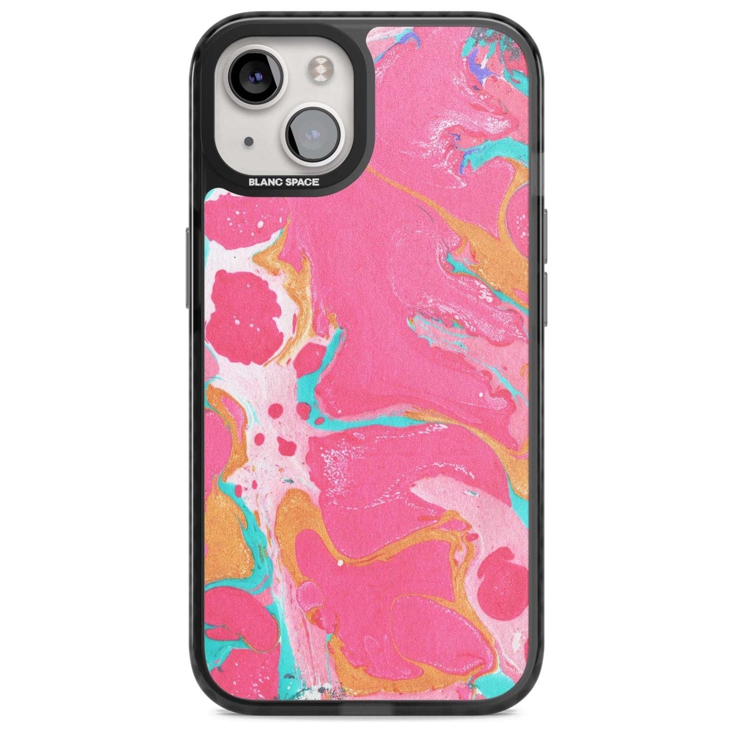 Vibrant Marbled Paper