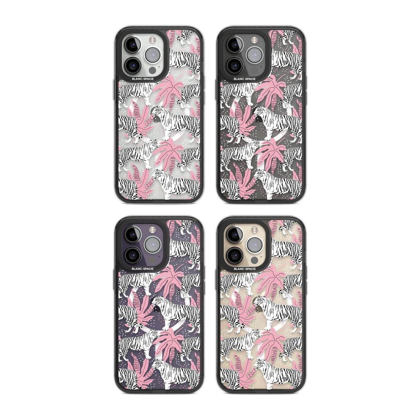 Rosa-weiße tropische Tiger