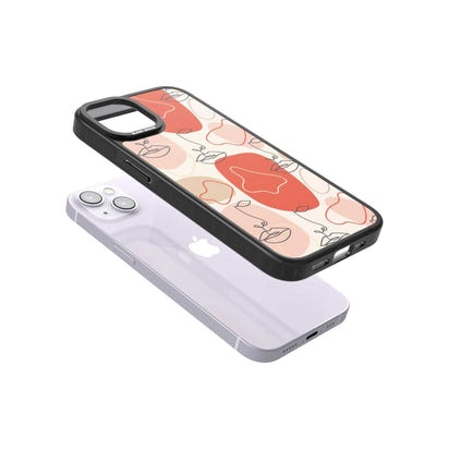 Abstract Face Line Art