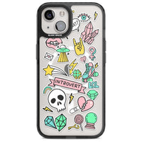 Autocollant introverti