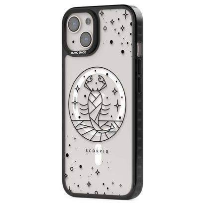 Emblème du Scorpion - Design Cosmique