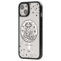 Emblème du Scorpion - Design Cosmique