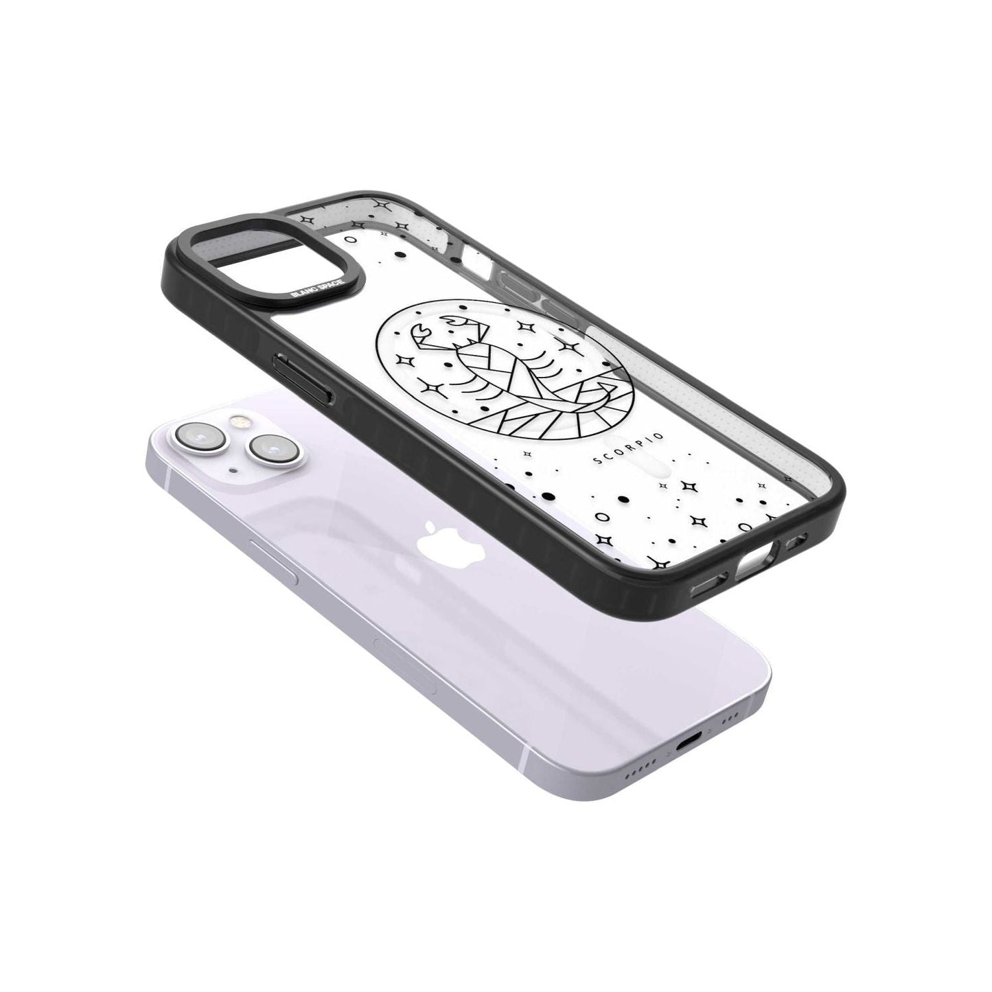 Emblème du Scorpion - Design Cosmique