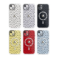 Messy Black Dot Pattern