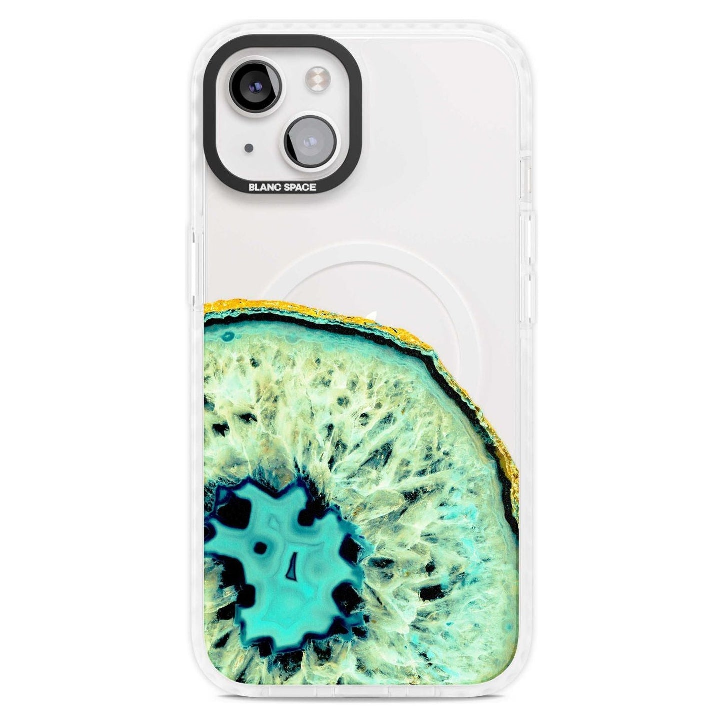 Géode turquoise en cristal