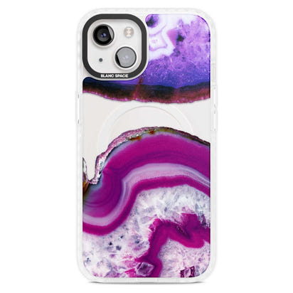 Tranche de cristal d'améthyste