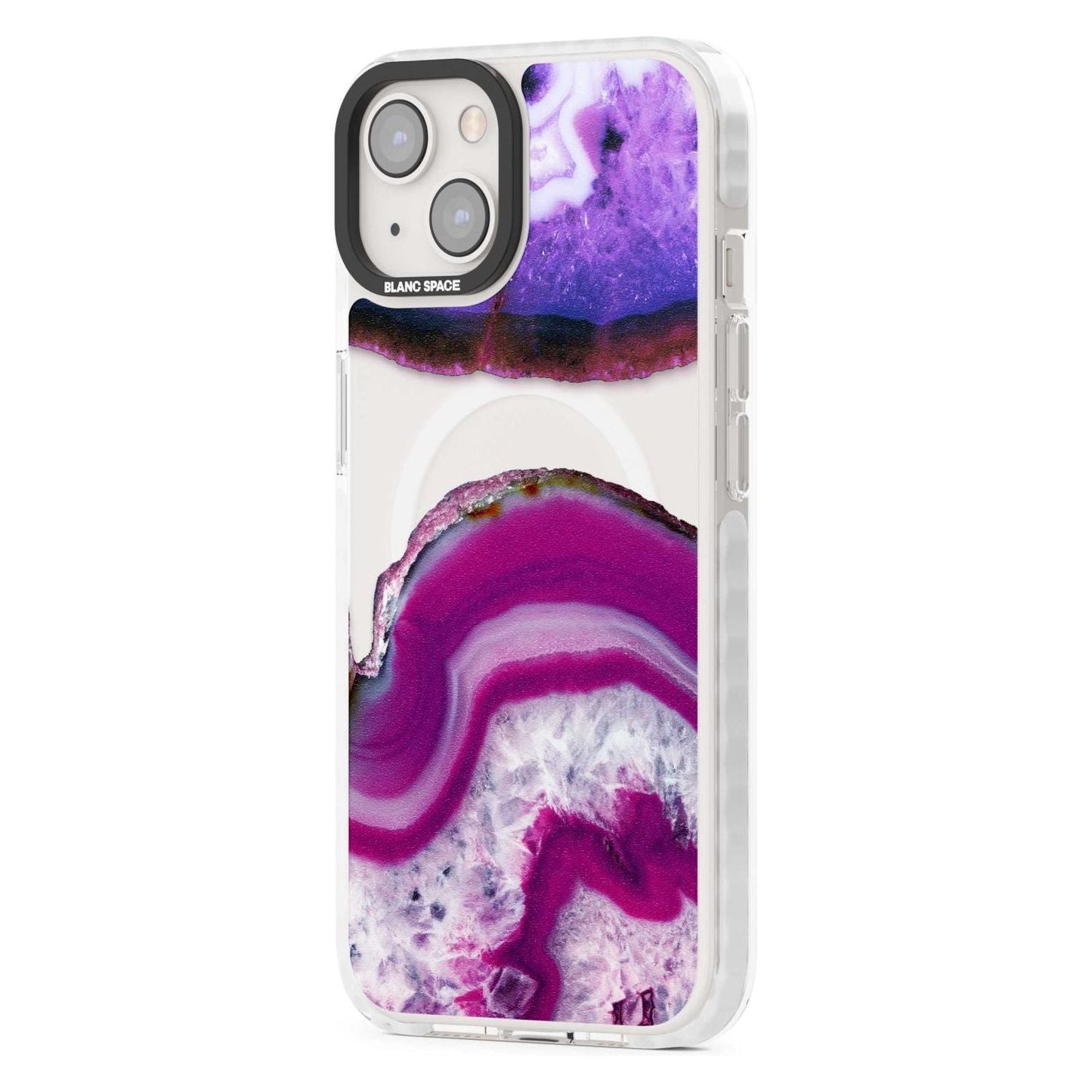 Tranche de cristal d'améthyste