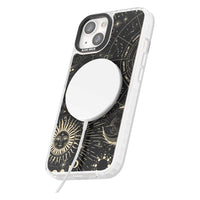 Soleil cosmique et symboles du zodiaque