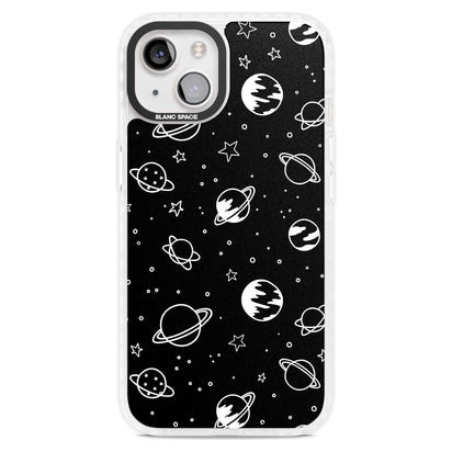 Cosmic Sketch White Black