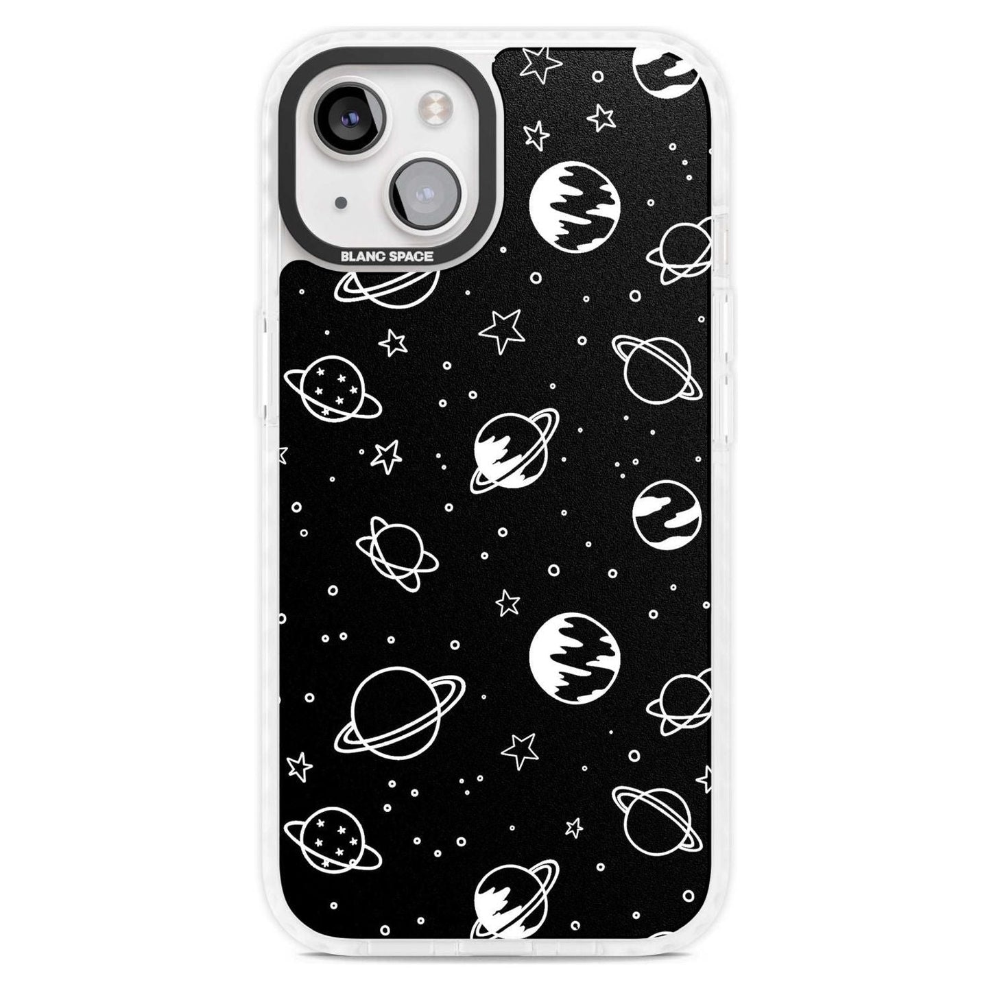 Cosmic Sketch White Black