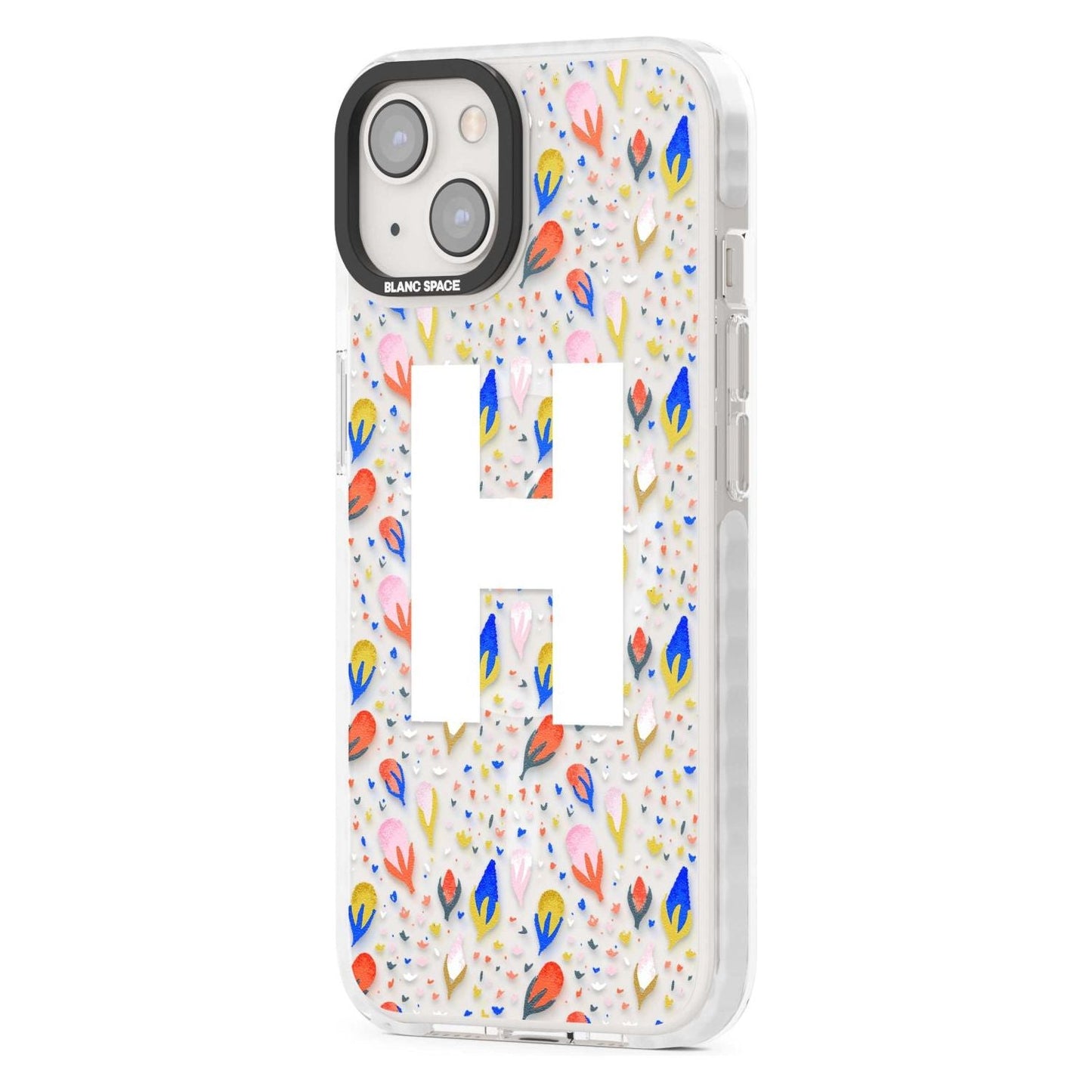 Personalised Abstract Floral Initial