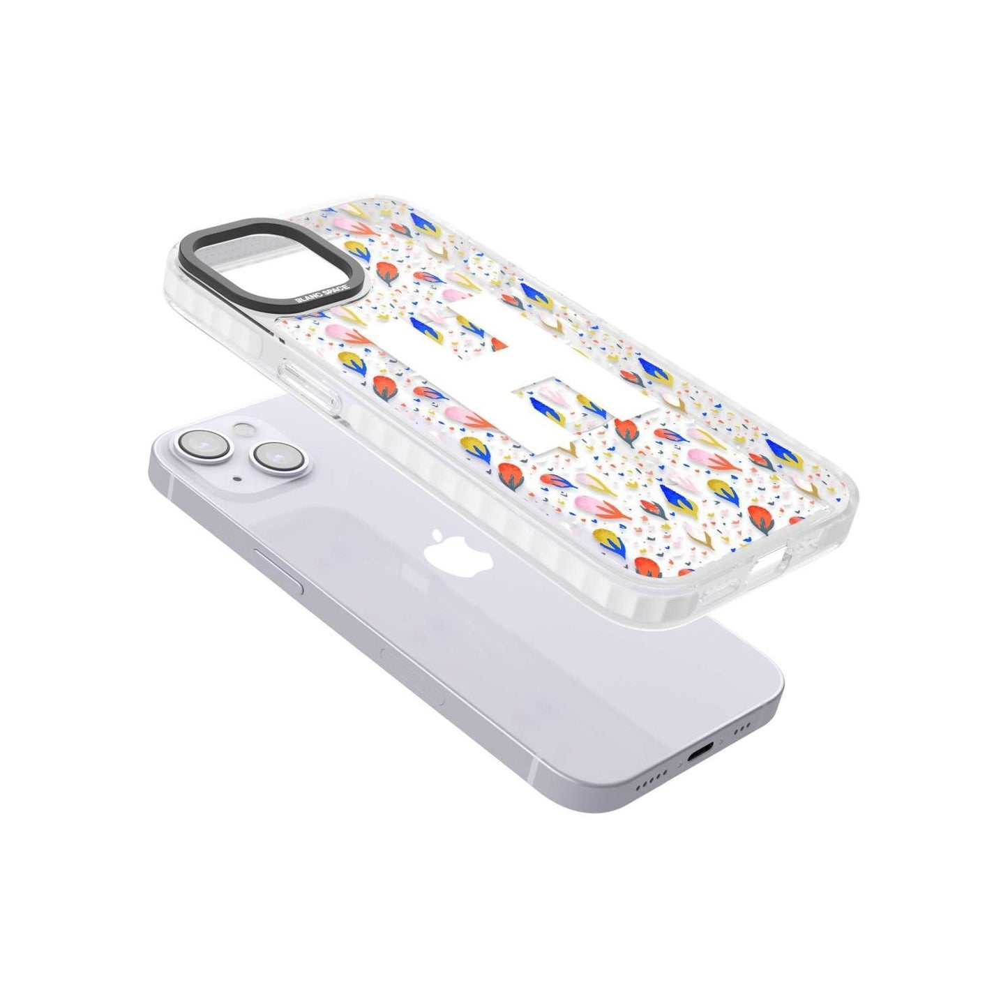 Personalised Abstract Floral Initial